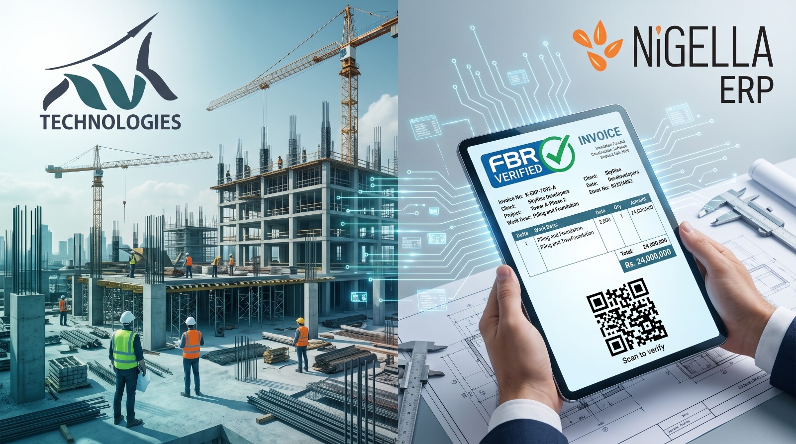 How to Automate Construction Sales and Seamlessly Integrate FBR Digital Invoicing in Pakistan