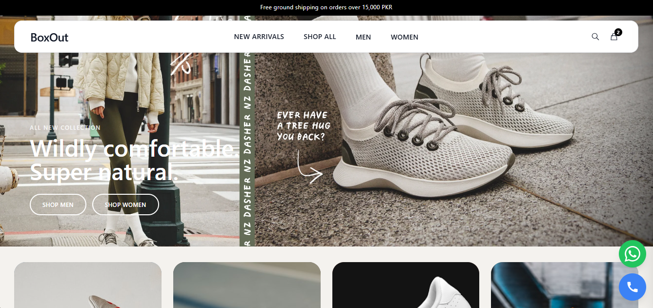 Boxout - Online Shopping Platform