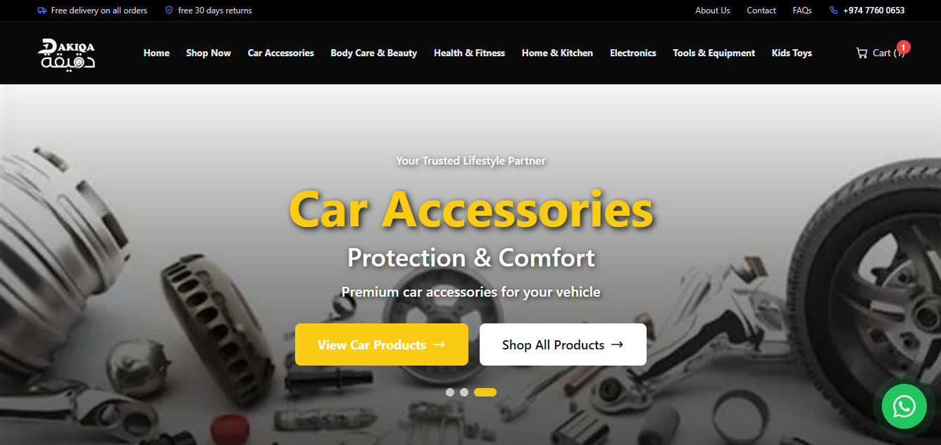 Dakiqa - Online Store