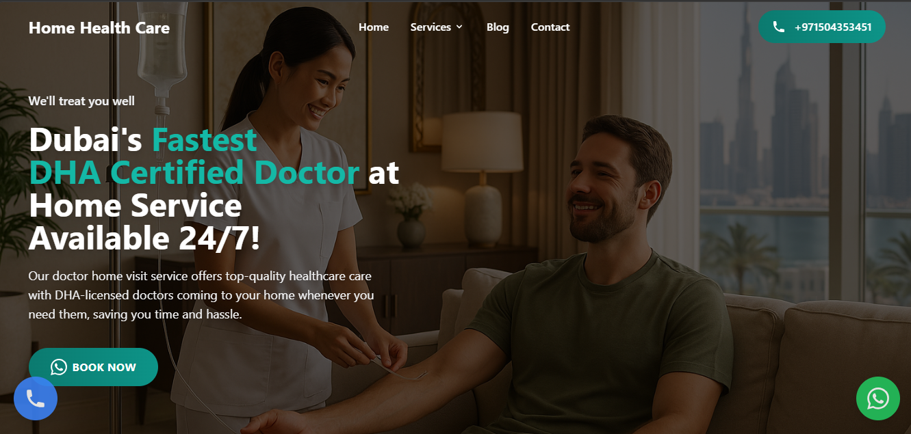 Doctor Home - Healthcare Booking Platform