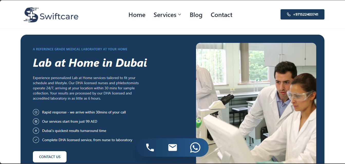 SwiftCare - Medical Services Platform